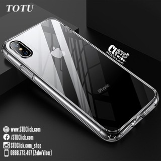 Ốp lưng iphone x/xs - xr - xs max totu fairy lưng trong viền silicon chính hãng