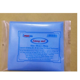 săng mổ giấy 50x50 có lỗ và không lỗ combo 10 gói