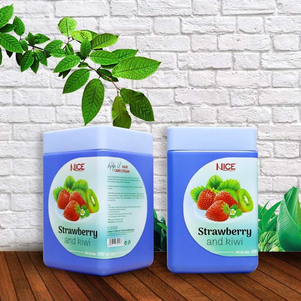 Hấp xả Kiwi & Strawberry Nice Cosmetic