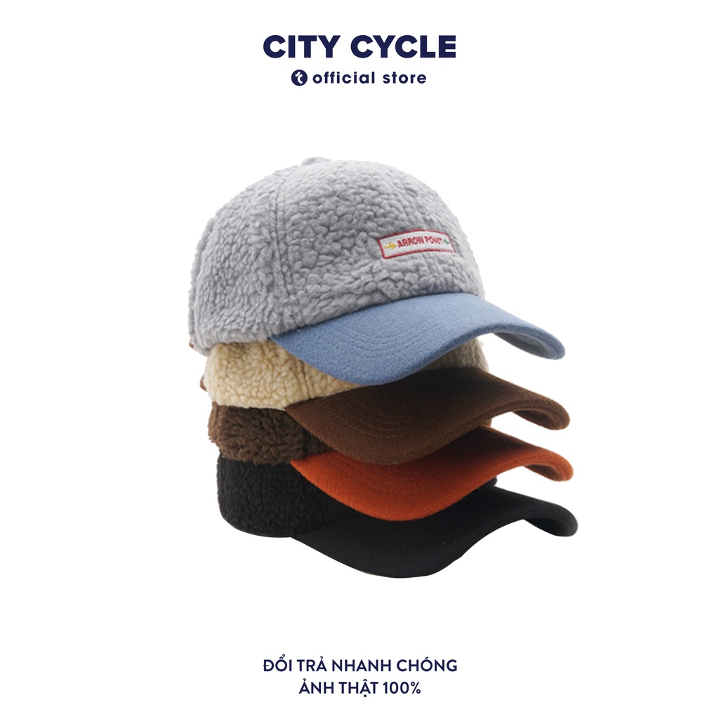 Mũ lông lưỡi trai Arrow Point City Cycle