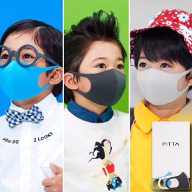 Set 3 cái khẩu trang cho bé xuất Nhật