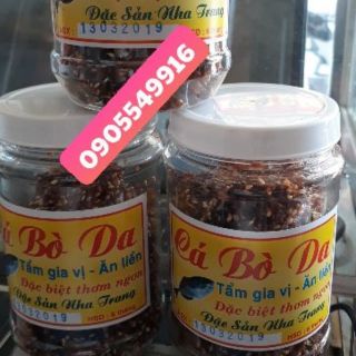 Cá bò da sợi tẩm mè nha trang 500g