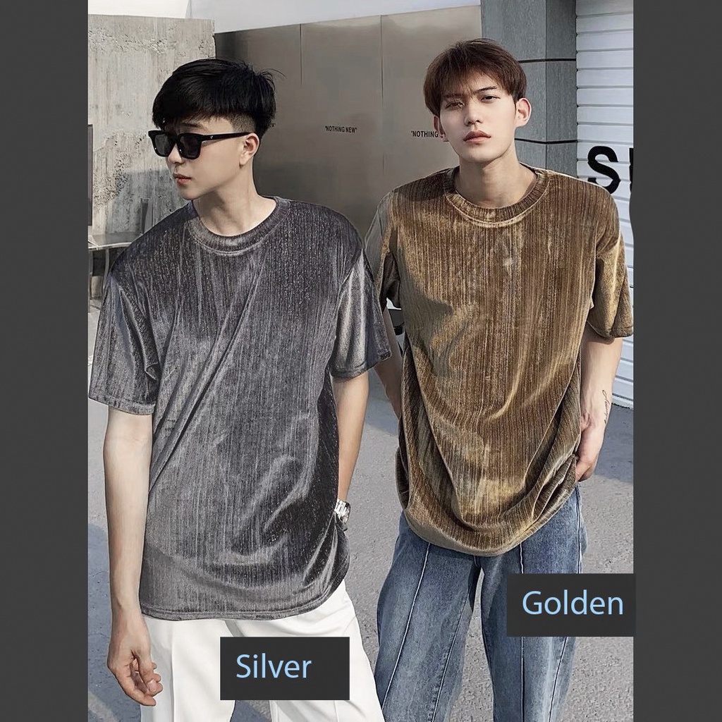 Áo thun nam lấp lánh Glamour sang trọng, bóng bẩy