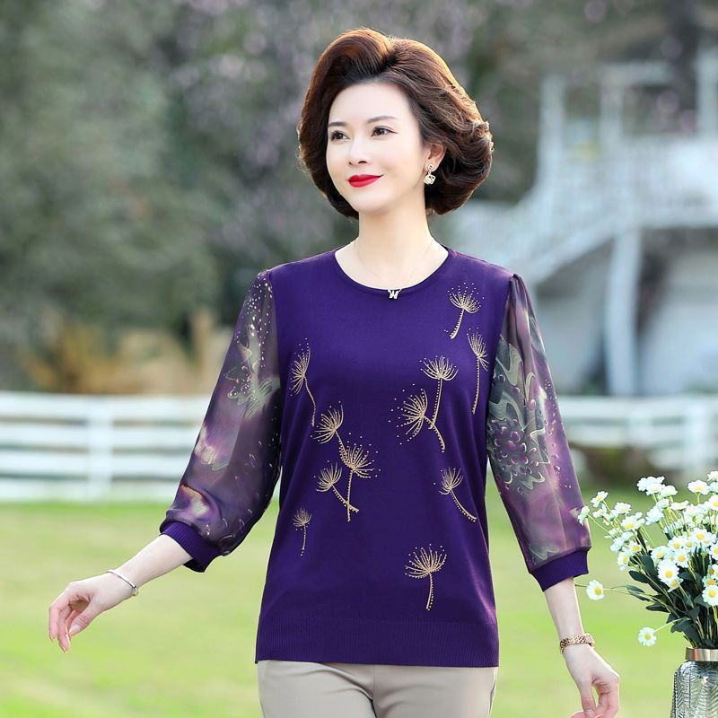 Áo Sơ Mi Chiffon Dáng Rộng Phong Cách Phương Tây Thời Trang Mùa Hè Cho Nữ