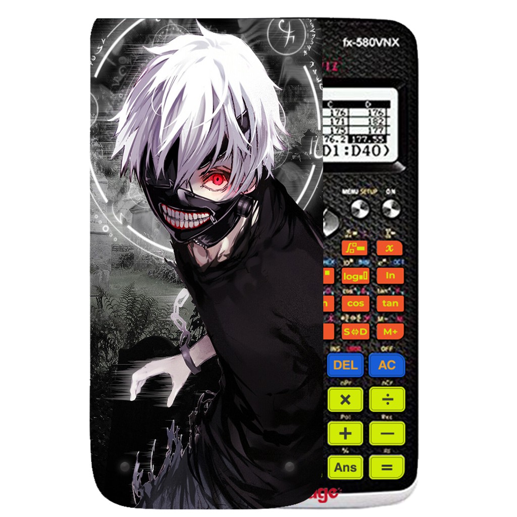 Ốp máy tính Casio FX 580 VNX Tokyo Ghoul 060