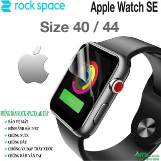 Combo 6 Miếng dán PPF Apple Watch SE size 40 44mm cao cấp rock space dán full màn hình đồng hồ thumbnail