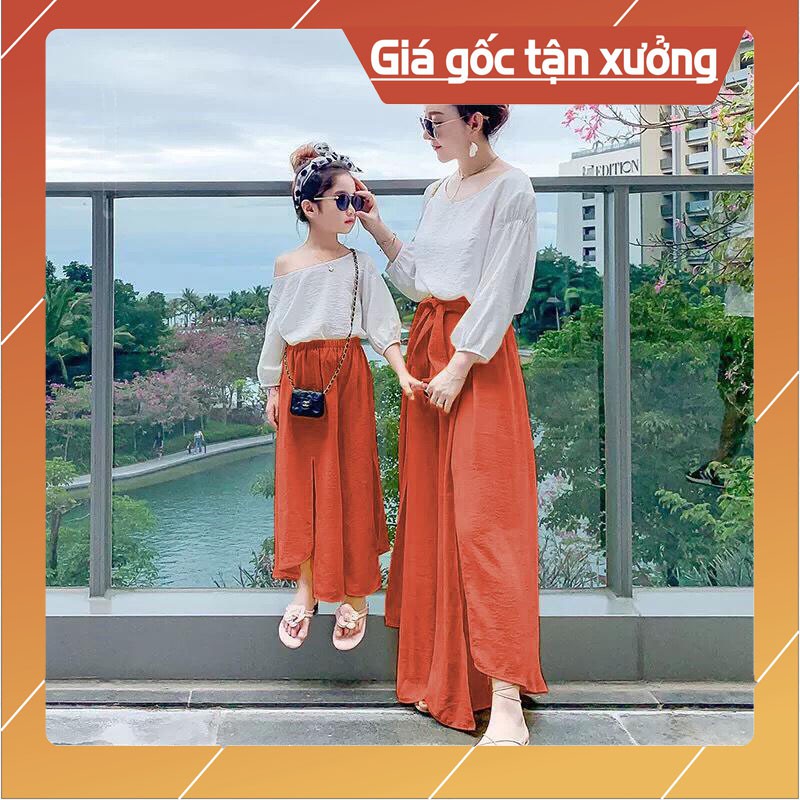 Đầm đôi mẹ và bé Jumpsuit cao cấp Chào hè năng động (Sỉ Lẻ Mẫu bé) [Cam Kết Chất Lượng ]