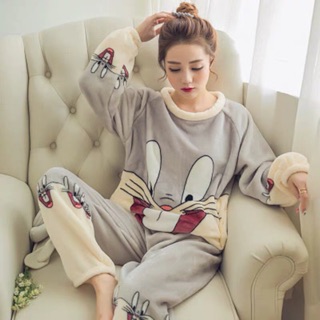 Bộ ngủ lông siêu ấm