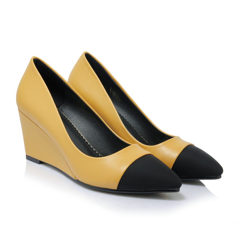 Giày công sở nữ, giày đế xuồng cao 5cm và 8cm  TP15