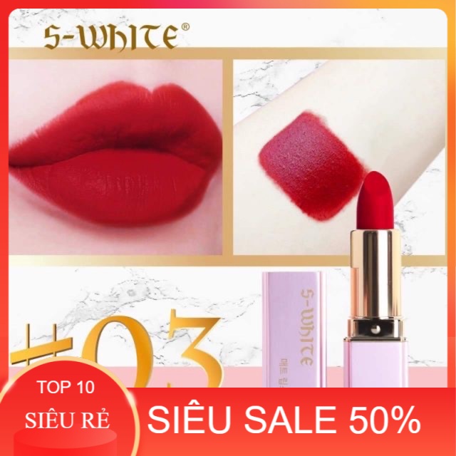 Son Swhite số 03 ( đỏ tươi )