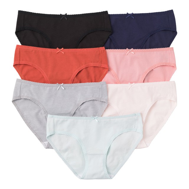 Set quần chip GU 100% cotton thoáng mát (set 6 quần/set 7 quần) | BigBuy360 - bigbuy360.vn