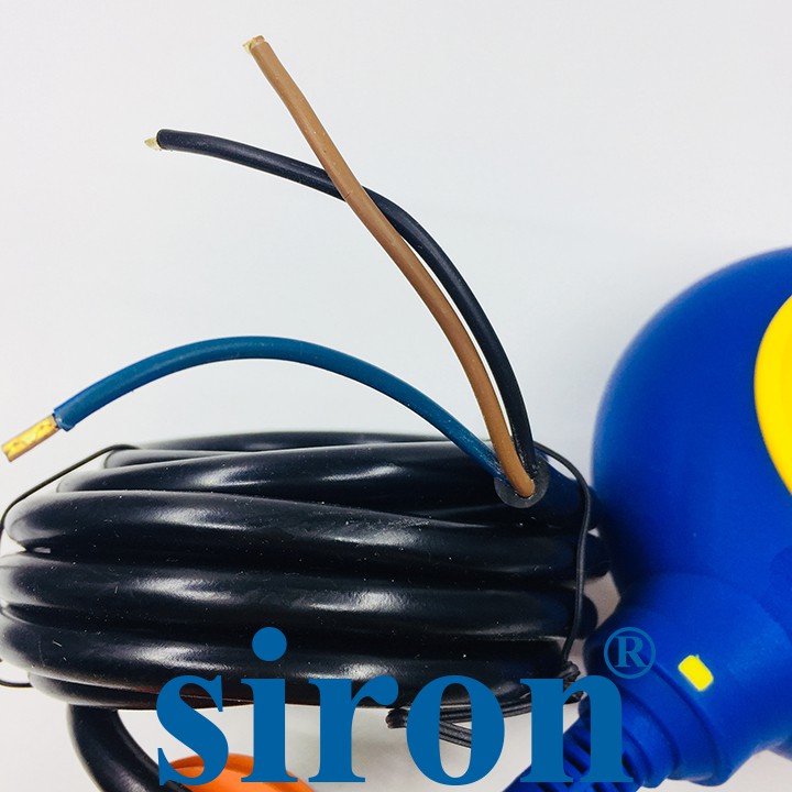Phao điện kín nước chống cạn và chống tràn bể Siron Sr-FSW-T-cáp dây 3m hoặc 5m hoặc 2m
