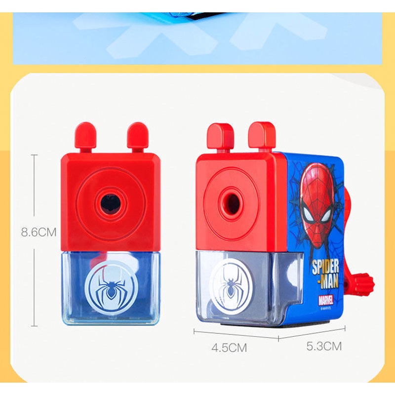 Disney ♛Bút Chì Đầu Tròn HB Họa Tiết Marvel Ice Snow Dành Cho Trẻ Em