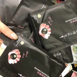 Mask ngọc trai đen my mask sheet