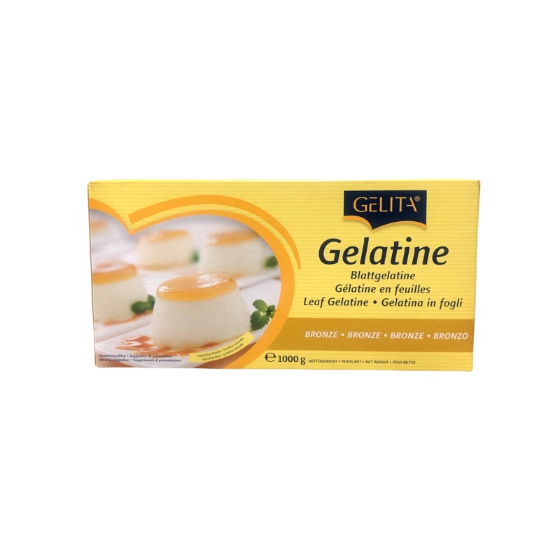 5 Lá Gelatine nhãn bạc ( 2,5g/ lá)
