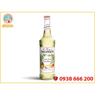 SIRO MONIN ĐÀO TRẮNG 700ML (WHITE PEACH SYRUP)