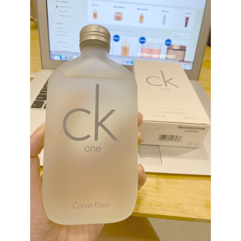 Nước hoa Unisex Calvin Klein one edt 200ml fullbox