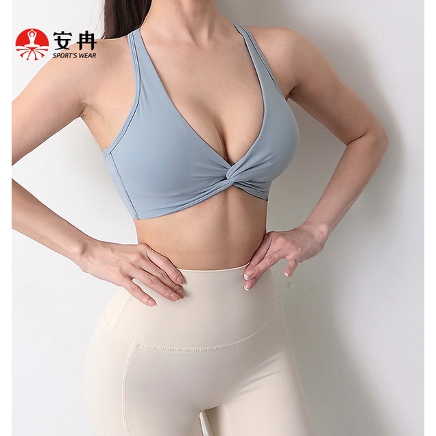Áo ngực thể thao Anran chống sốc thoải mái thời trang gợi cảm cho nữ