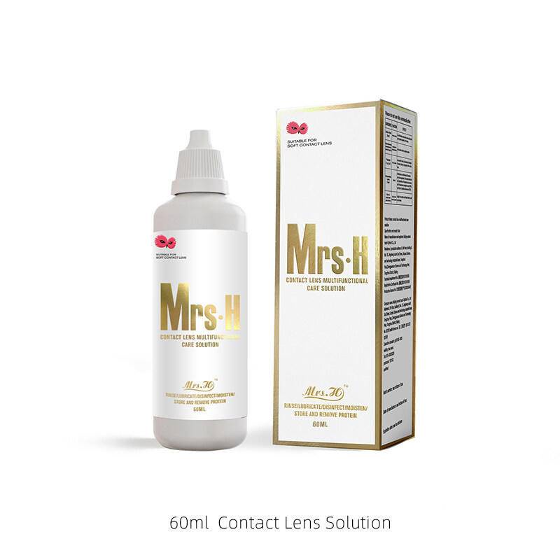 Nước ngâm Lens【nước rửa mắt】 Dung Dịch Dưỡng Da Mắt Kính Áp Tròng 60ml Nước Ngâm Lens thuốc nhỏ mắt