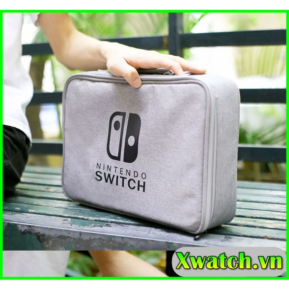 Túi / Bao đựng chống sốc du lịch chứa được cả dock mang đi Nintendo Switch Ver 1 , 2 , Switch lite