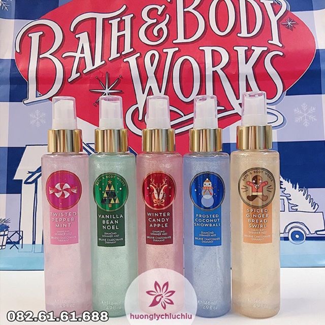 Xịt nhũ Bath and Body works 146ml | BigBuy360 - bigbuy360.vn