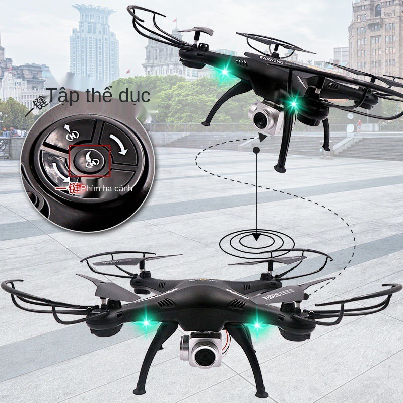 Máy bay điều khiển từ xa chụp ảnh trên không UAV Đồ chơi trẻ em HD chuyên nghiệp siêu bền dài cho học sinh tiểu