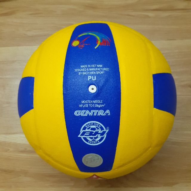 BÓNG CHUYỀN GENTRA VFC 6500 CAO CẤP DA PU TẶNG KIM BƠM TÚI LƯỚI