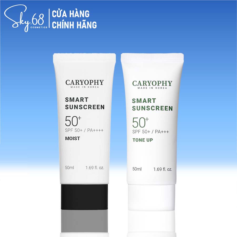 Kem chống nắng ngừa mụn, giúp giảm thâm, bảo vệ da khỏi tia UV Caryophy Smart Sunscreen 50ml