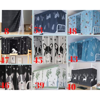 (HÀNG SẴN) M41-M48 RÈM CHE GIƯỜNG KÝ TÚC XÁ