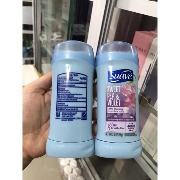 Lăn khử mùi Suave 24h Proctection 74g
