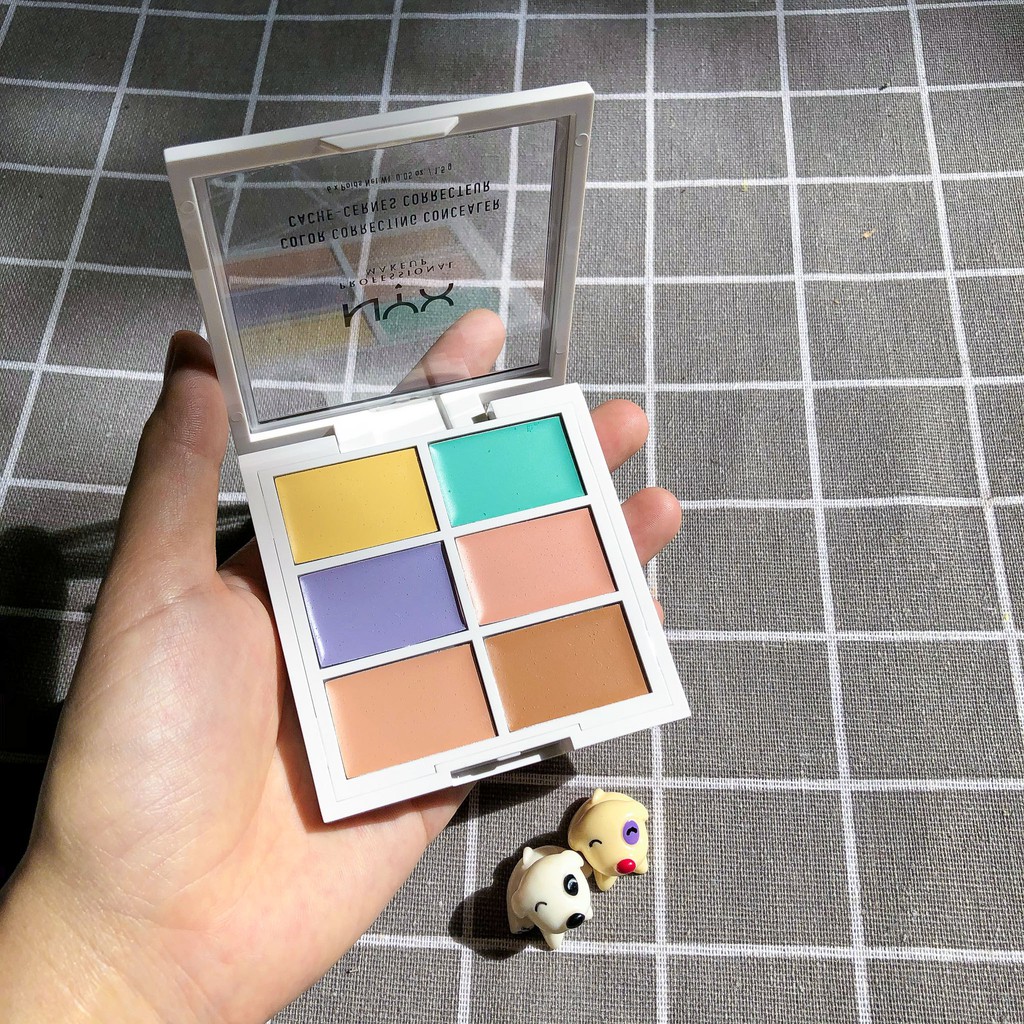 Che khuyết điểm NYX Professional Makeup Color Correcting Palette - tone nhiều màu - A2