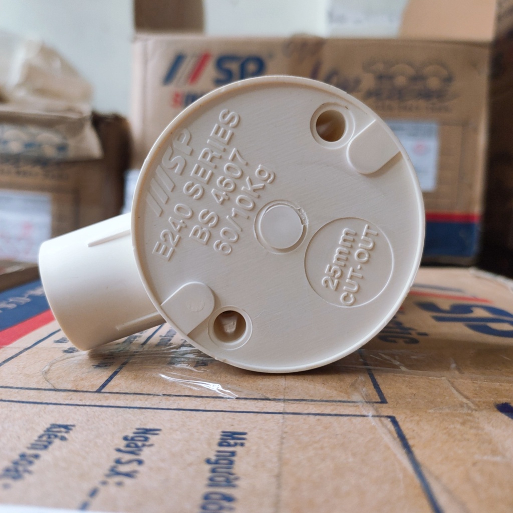 Hộp chia ngả 1, 2, 3, 4 đường D25 thấp Sino  E240/25/1, E240/25/2, E240/25/2A , E240/25/3 , E240/25/4