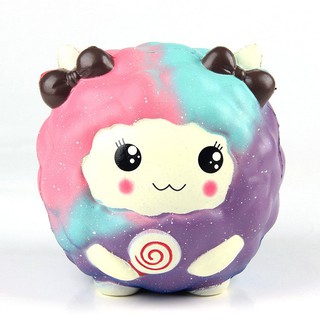 ĐỒ CHƠI SQUISHY CỪU TRÒN GALAXY TAI XOẮN mã EXB79 Iuy tín