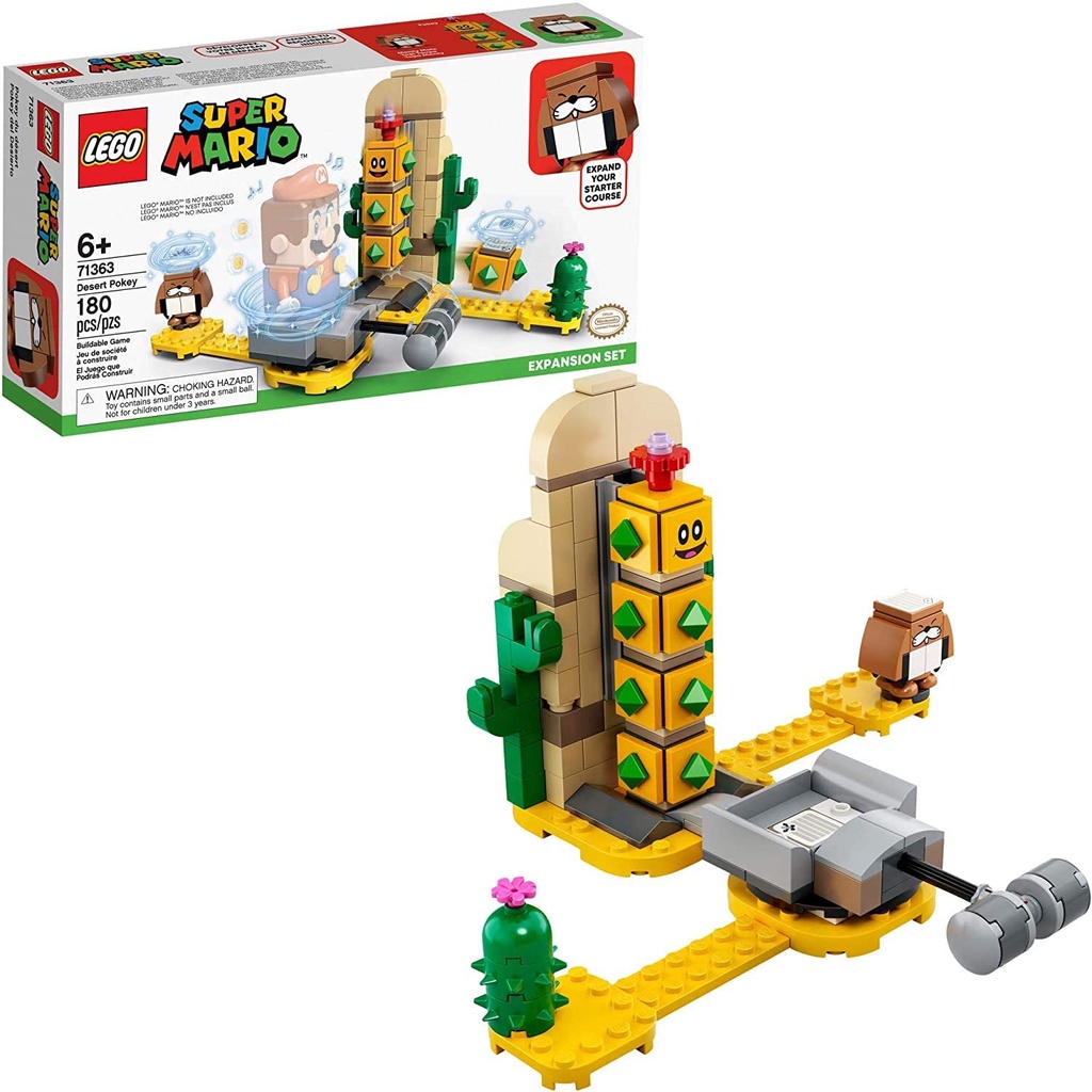 Đồ chơi LEGO Super Mario Desert Pokey Expansion Set 71363 Building Kit