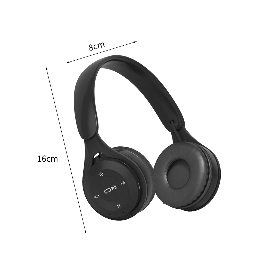 Tai Nghe Chụp Tai Bluetooth 5.0 Y08 Có Micro Âm Thanh Stereo Sống Động Và Phụ Kiện