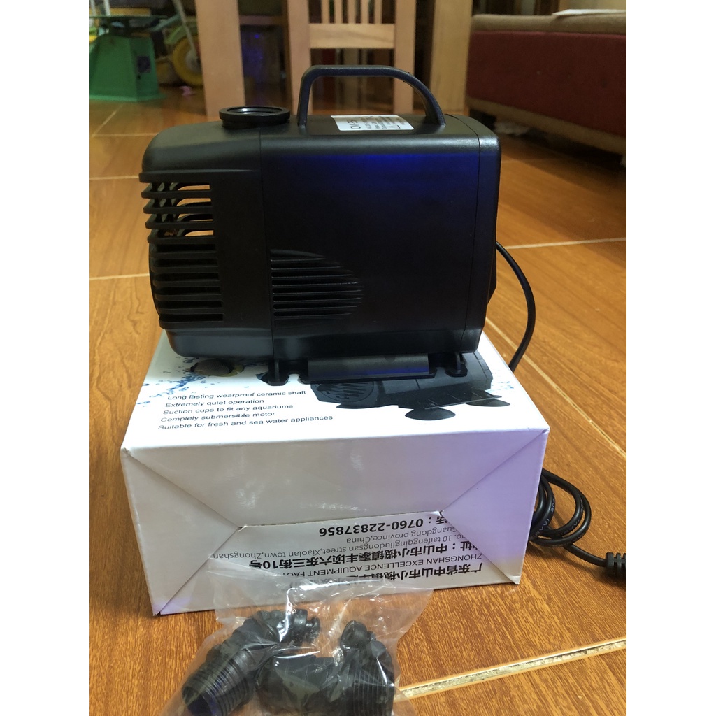 Máy bơm chìm công suất lớn lọc nước bể cá 65w-3.000l/h, 75w-3.200l/h, 95w-4.000l/h- máy bơm cho các bể cỡ lớn