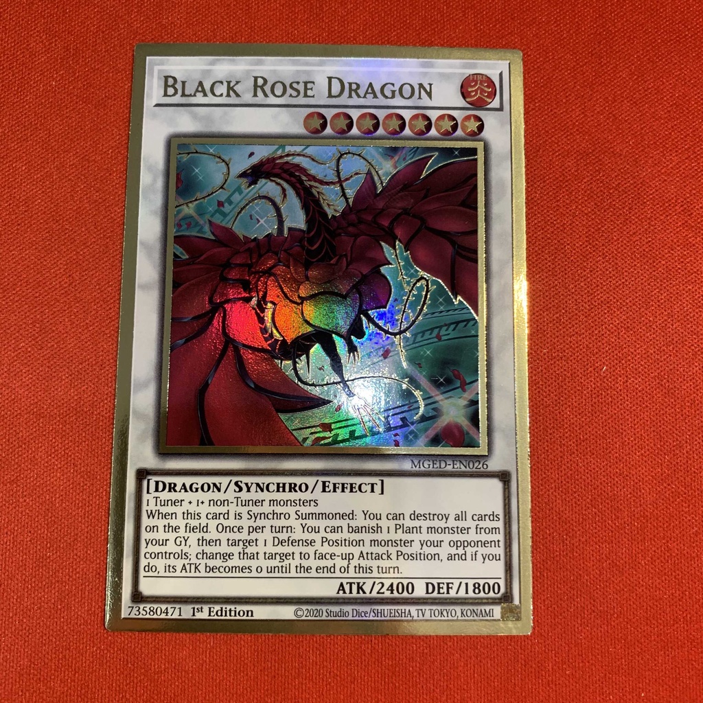 Black Rose Dragon Alternate Art