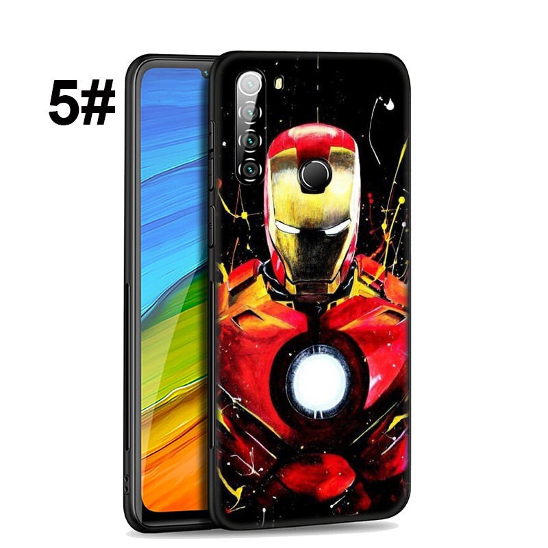 Ốp điện thoại mềm hình Iron Man Marvel cho Xiaomi Redmi 4A 4X 5 5A 6 6A Pro 7 7A Plus Pro SH135