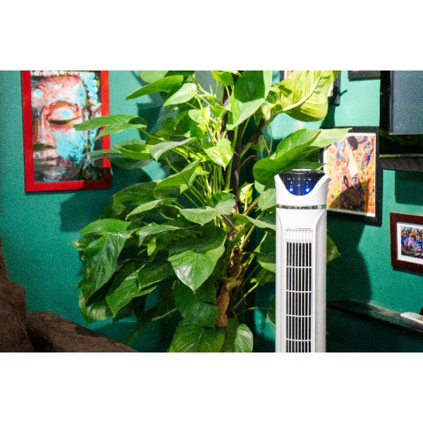 Quạt tháp không cánh Vie poco tích hợp chế độ cung cấp ion âm, lọc không khí | BigBuy360 - bigbuy360.vn