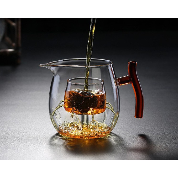 Ấm pha trà thủy tinh Chịu Nhiệt KYOTO TEA an toàn sức khỏe