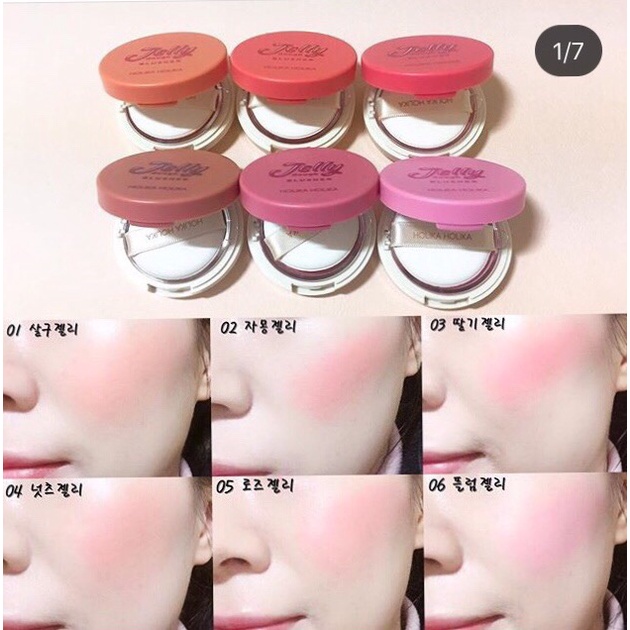 Má hồng dạng kem Holika Holika Jelly Dough Blusher 4.2g