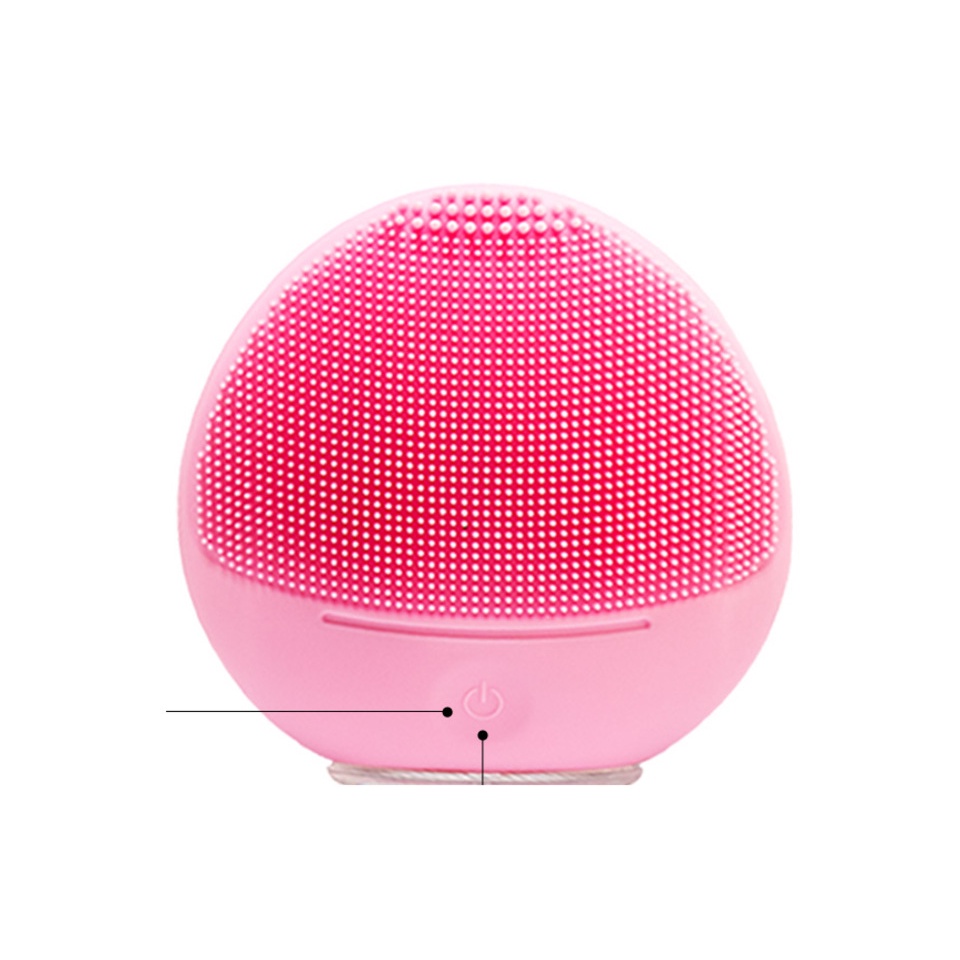 Combo Bàn chải điện Halio Toothbrush Rose Gold &amp; Máy Rửa Mặt Baby Pink