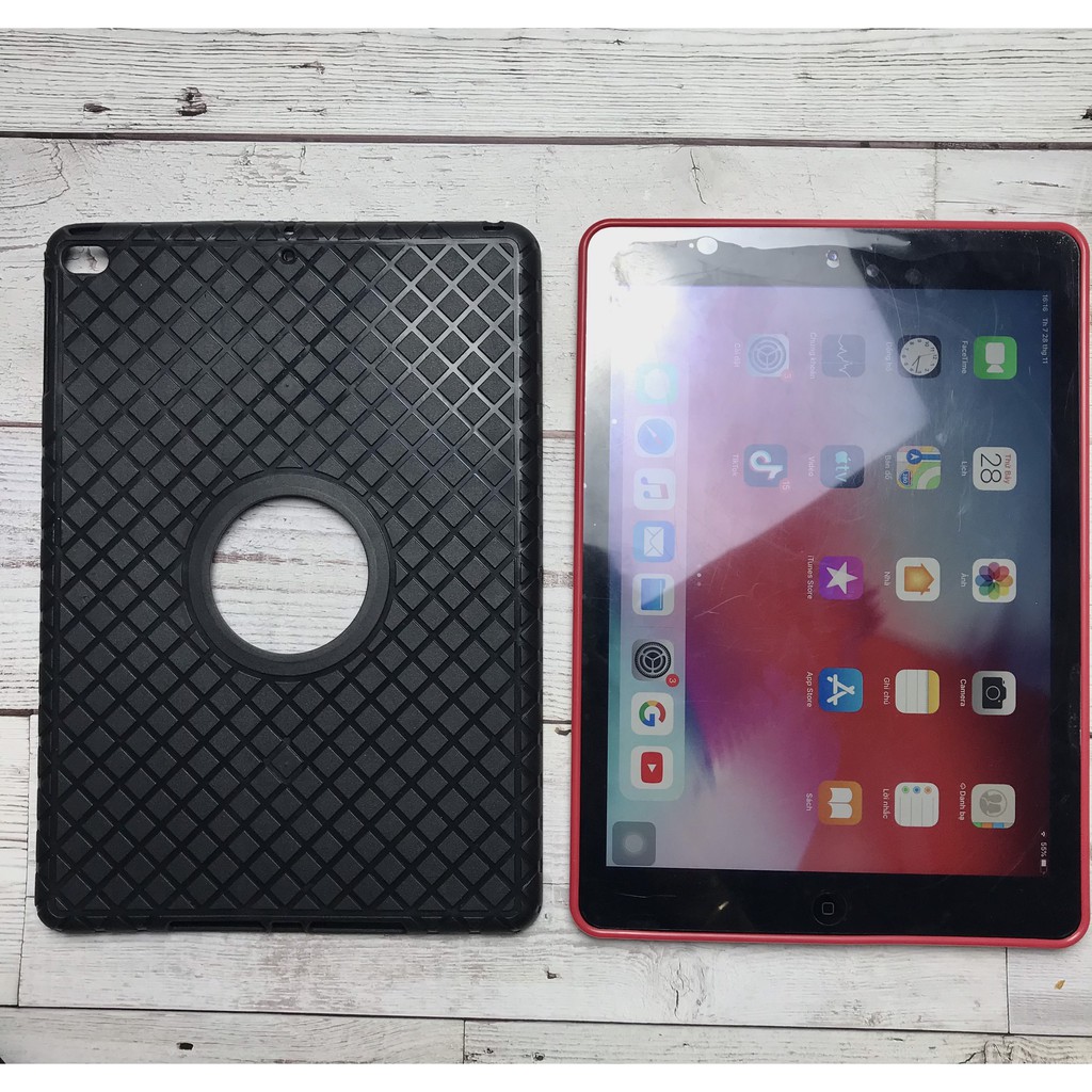 Ốp lưng silicone dẻo cho  ipad Air 1, ipad Air 2, Ipad 2/3/4, Ipad 2017, Ipad 2018 màn hình 9.7 inch