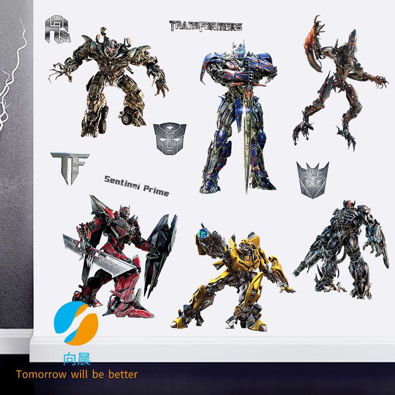Mô hình robot nhân vật Transformers trang trí độc đáo
