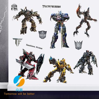 Mô hình robot nhân vật Transformers trang trí độc đáo