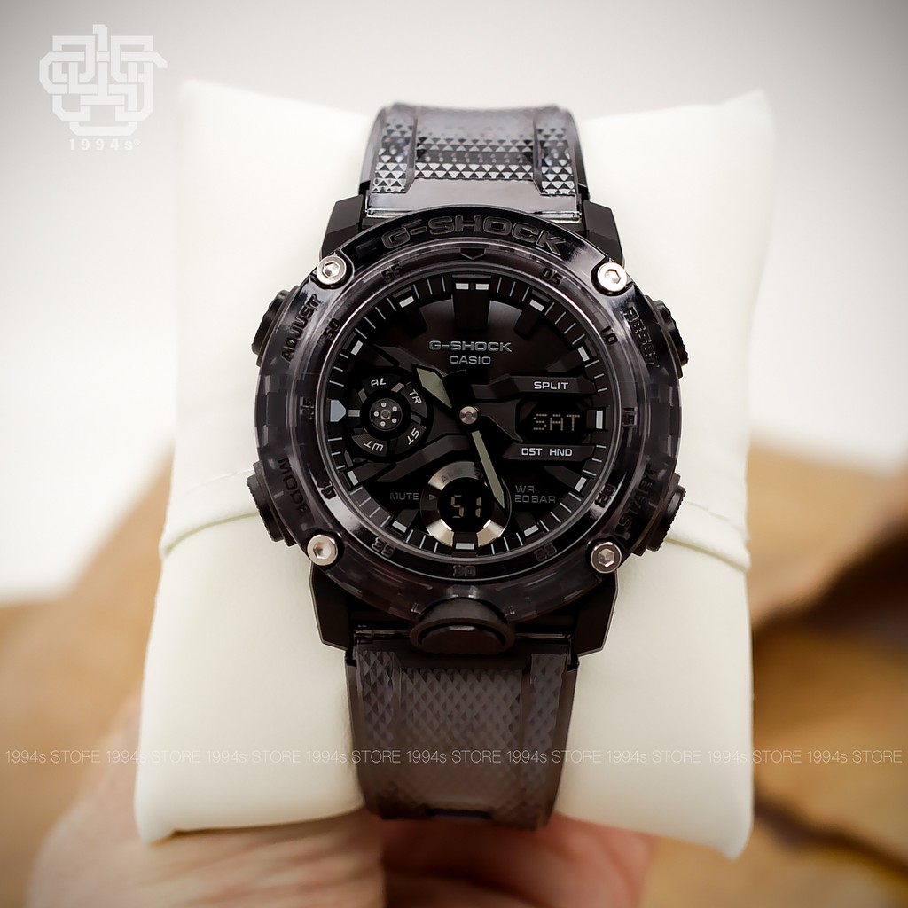 Đồng hồ nam Casio G-SHOCK GA-2000 / GA-2000SKE-8A chống va đập chính hãng