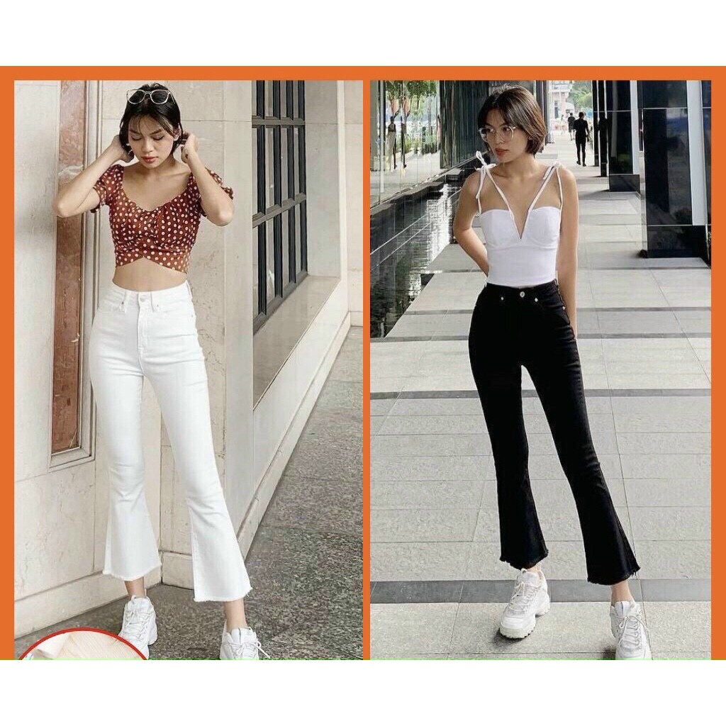 QUẦN JEANS ỐNG LOE