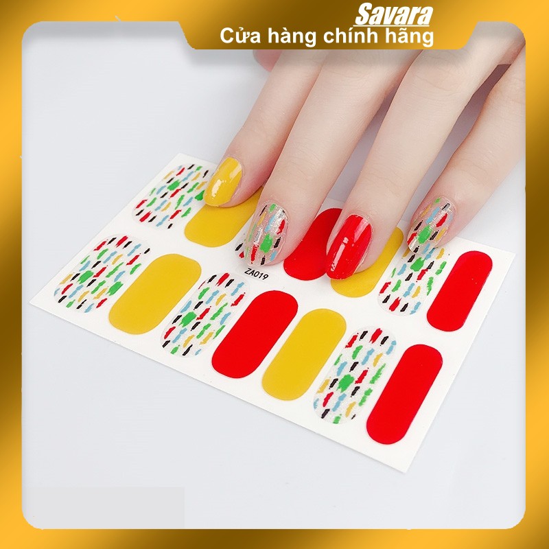 Hình dán móng 14 miếng Z/A019