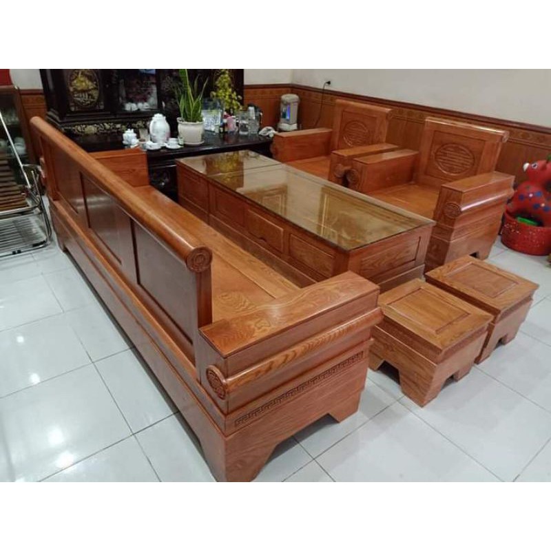 Bộ Sofa Gỗ Sồi mẫu P H Á O giá 13tr500 0976696567