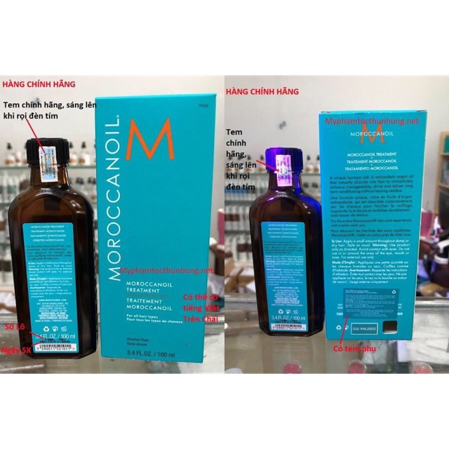 [Chính hãng] [Siêu rẻ] Tinh dầu dưỡng tóc Moroccanoil Treatment 100ml chính hãng